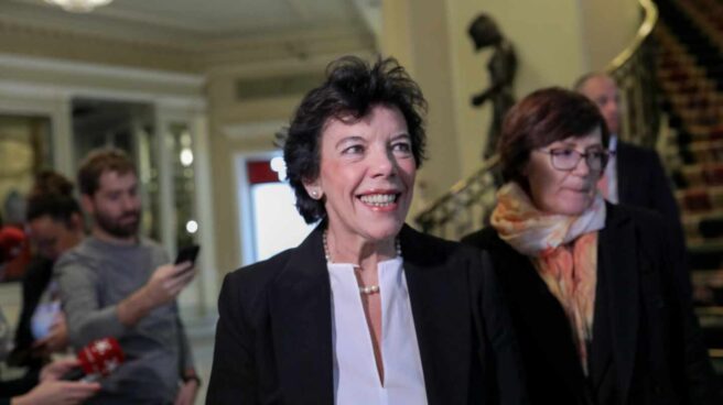 La ministra de Educación y Formación, Isabel Celaá.