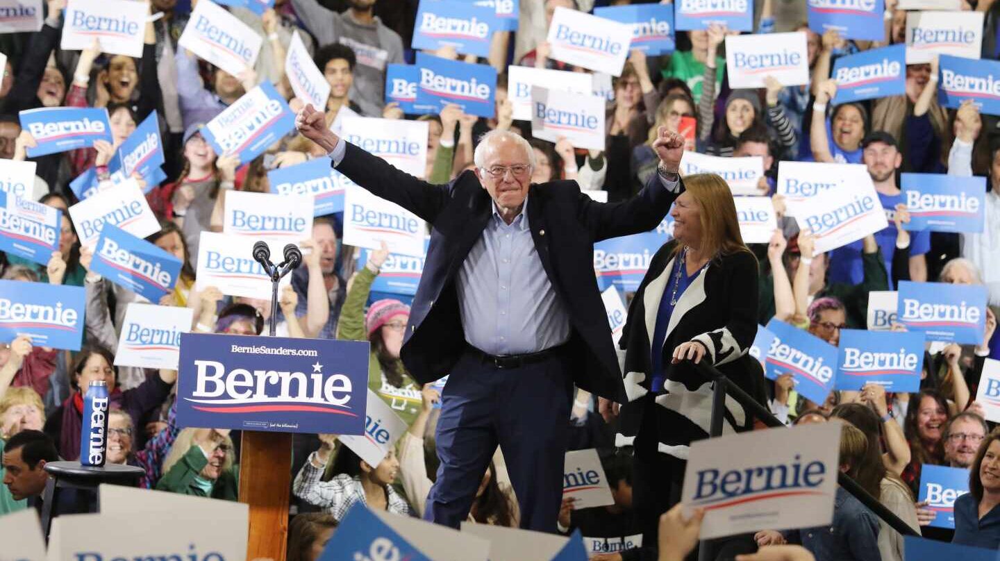 Bernie Sanders después del SuperMartes