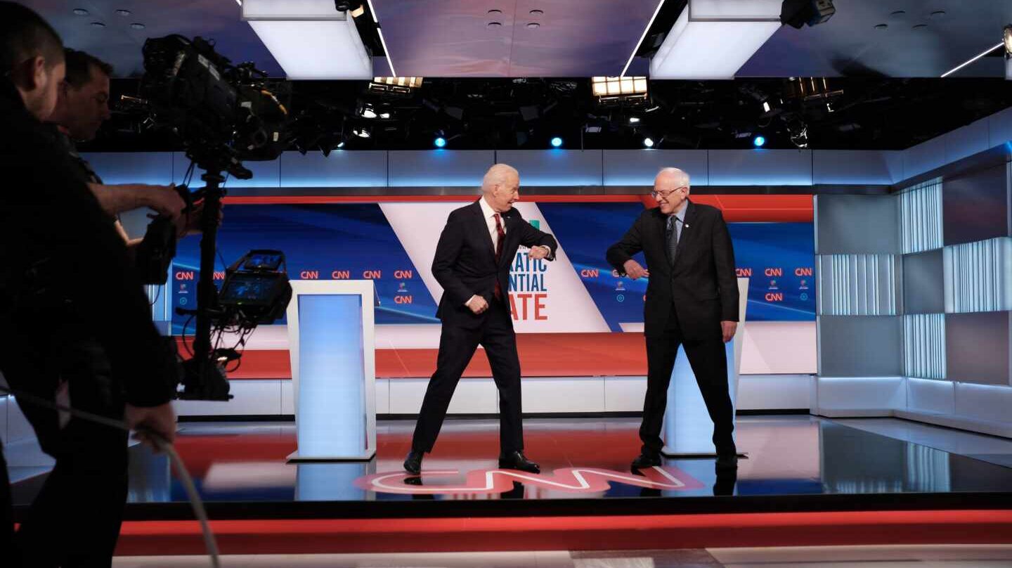 Biden Sanders debate electoral