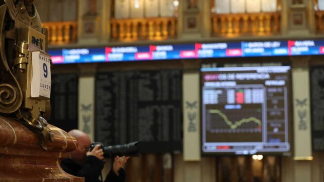 Jornada del 9 de marzo en la Bolsa.