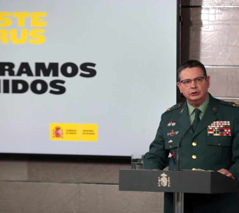 El covid-19 retrasará el retiro de Ceña, la ‘cara’ de la Guardia Civil en el comité técnico