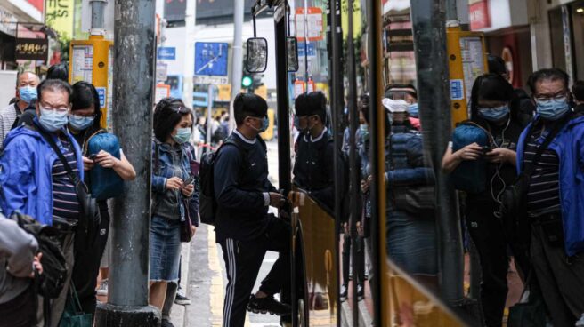 Protección por el coronavirus en China.
