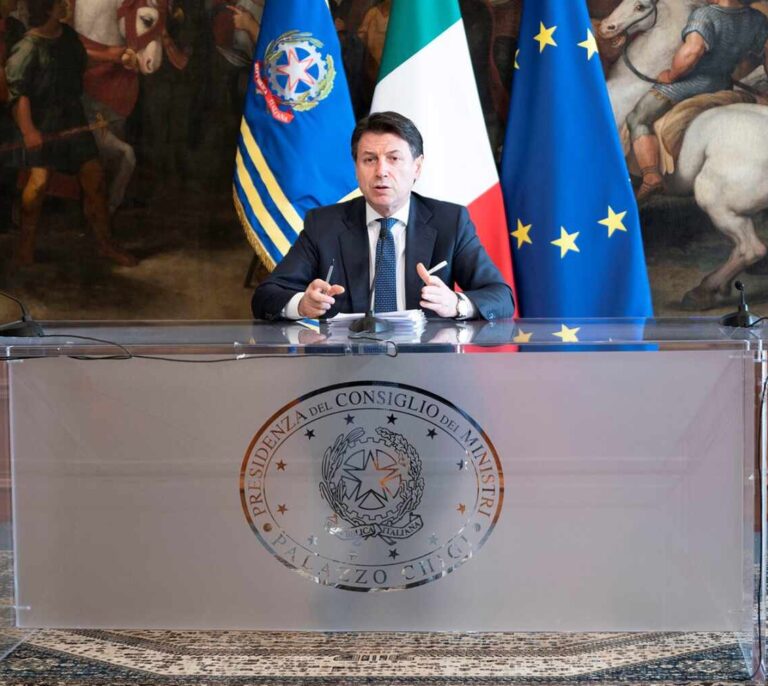Italia cierra toda actividad de producción que no sea esencial
