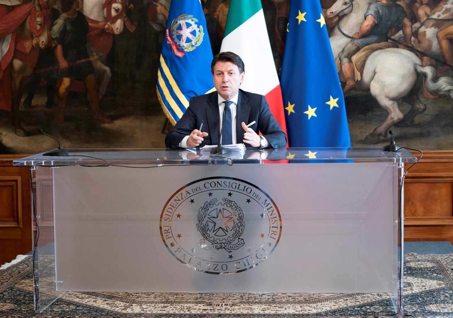 Italia cierra toda actividad de producción que no sea esencial