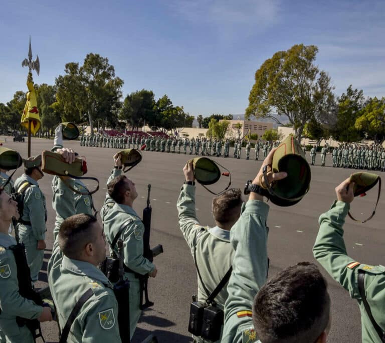 La Legión se despliega en Almería para ayudar en el plan de choque contra el coronavirus