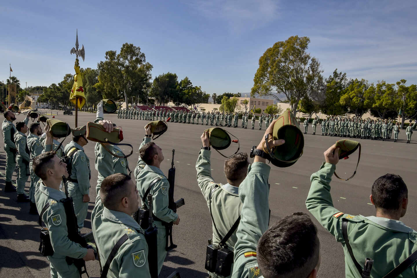 La Legión se despliega en Almería para ayudar en el plan de choque contra el coronavirus