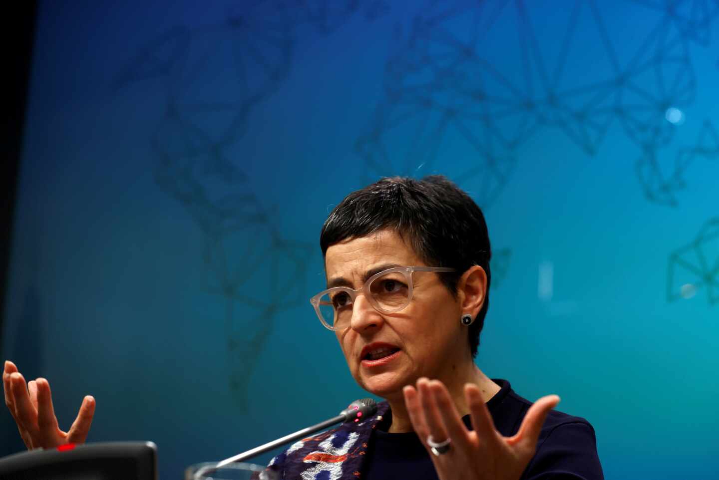 Ministra española Exteriores