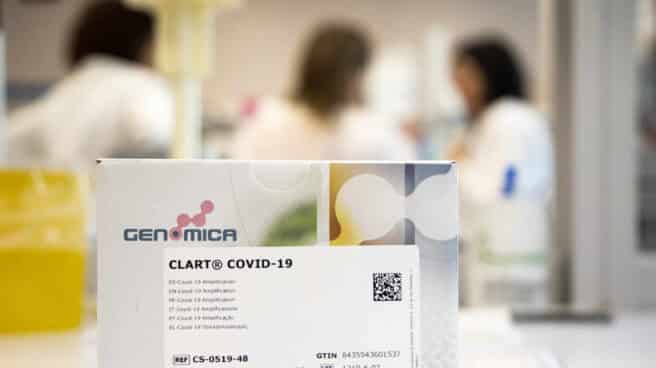 El kit de la prueba del coronavirus ha sido desarrollado en el laboratorio de Genoomica en Madrid El kit de la prueba del coronavirus ha sido desarrollado en el laboratorio de Genomica en Madrid