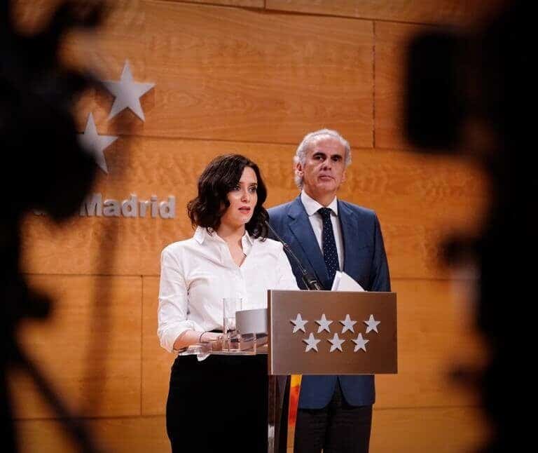 Madrid aplaza el pago de impuestos mientras se mantenga el estado de alarma