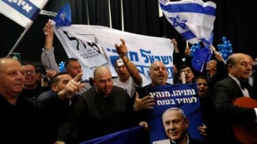 Netanyahu y sus aliados rozan la mayoría en Israel, según los sondeos a pie de urna