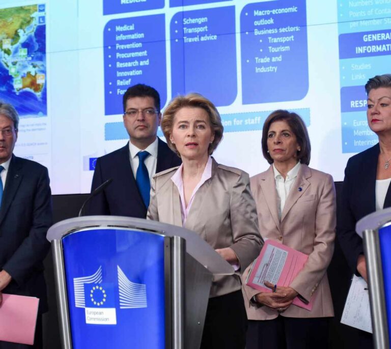 La UE ve el riesgo de contagio "de moderado a alto" y crea un gabinete de crisis sobre coronavirus