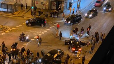 Un conductor ebrio mata a dos personas al arrollar su moto en Badalona