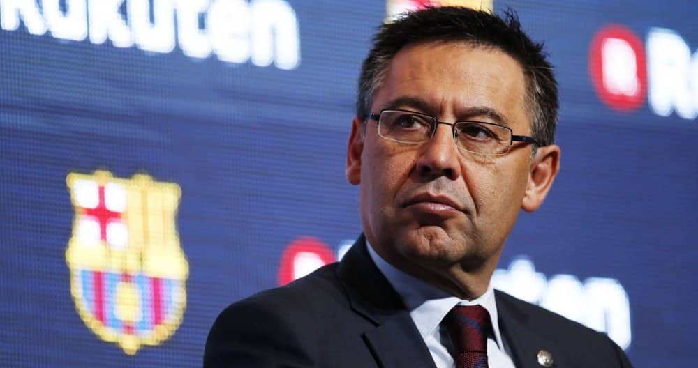 El expresidente del Barcelona, Josep María Bartomeu