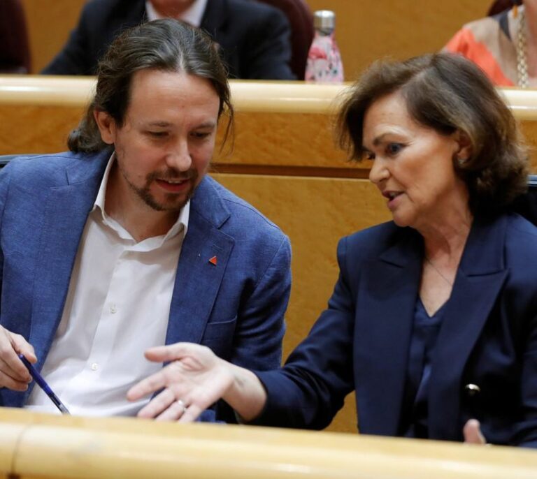 Calvo sigue con sus competencias para no desequilibrar el reparto interno de poder