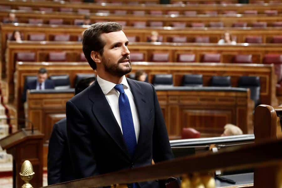 Casado responde a la llamada de unidad del presidente: “Señor Sánchez, no está solo”