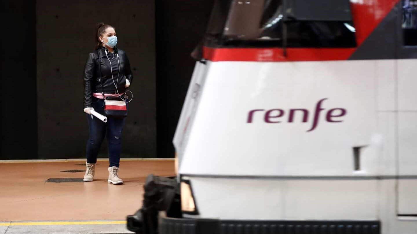 Tren de Cercanías de Madrid.