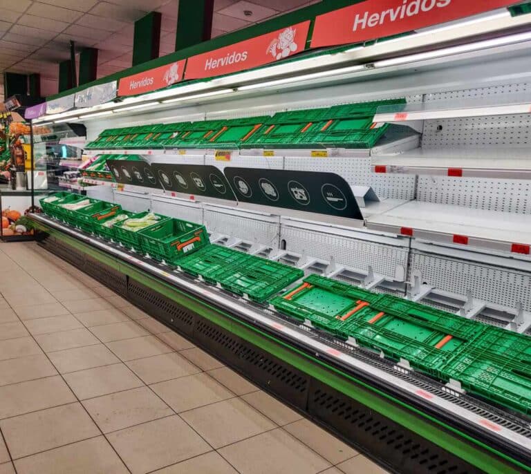 Las otras crisis que 'vaciaron' los supermercados españoles