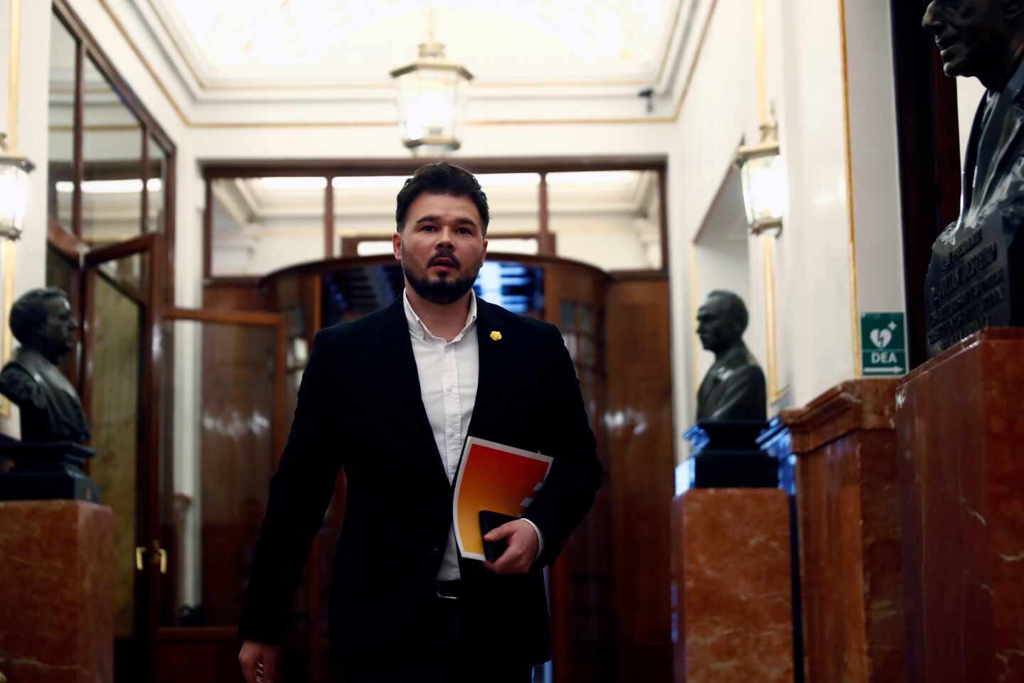 Rufián revindica el pacto con el PSOE frente a JxCat y avisa: "Cs es Vox en la Fase 1"