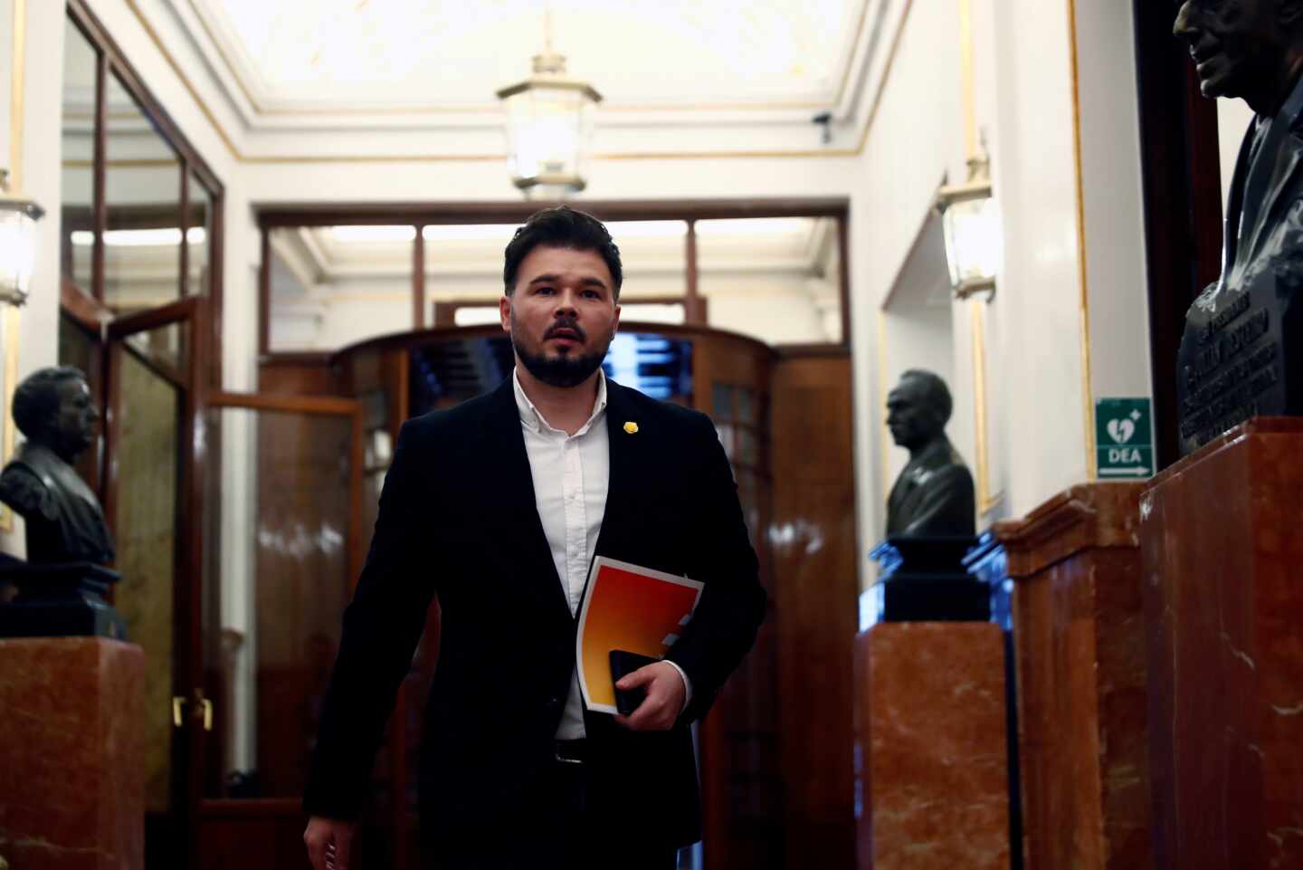 Rufián revindica el pacto con el PSOE frente a JxCat y avisa: "Cs es Vox en la Fase 1"