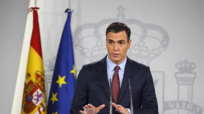 Pedro Sánchez, en Moncloa.