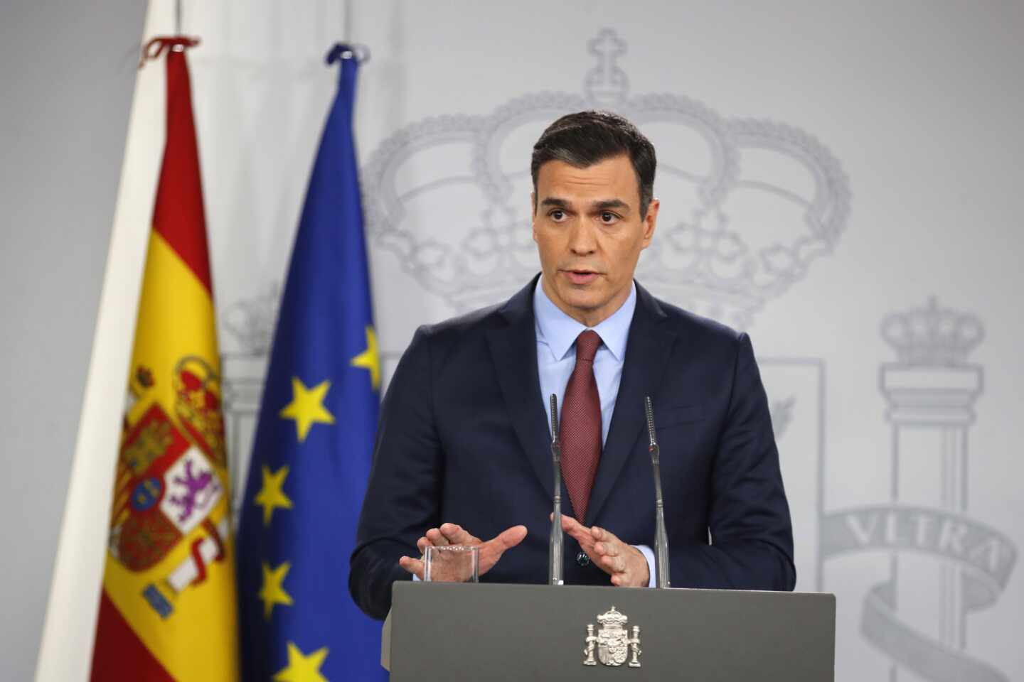 Pedro Sánchez: "El impacto en la economía será serio aunque transitorio"