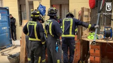 Muere en Madrid un obrero sepultado por un derrumbe cuando trabajaba