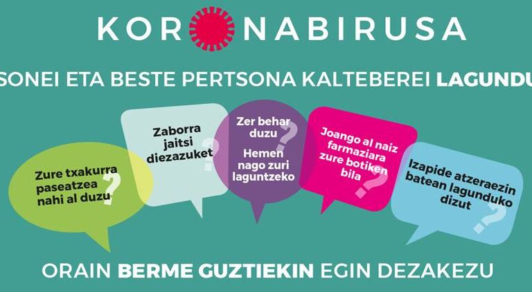 Urkullu activa su 'ejército de voluntarios' para hacer frente al confinamiento