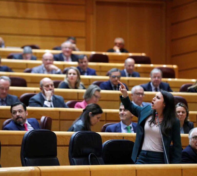 Irene Montero, contra Álvarez de Toledo: "Tiene un apellido bien pero no le han enseñado educación"