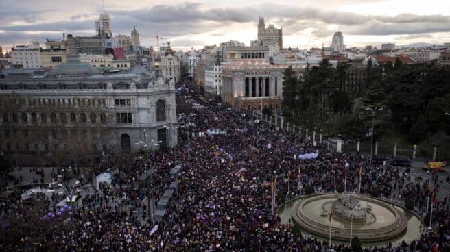 Manifestación del 8-M en Madrid. manifestacion-feminismo-madrid-1440x958