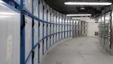 Así es la morgue provisional de la Ciudad de la Justicia