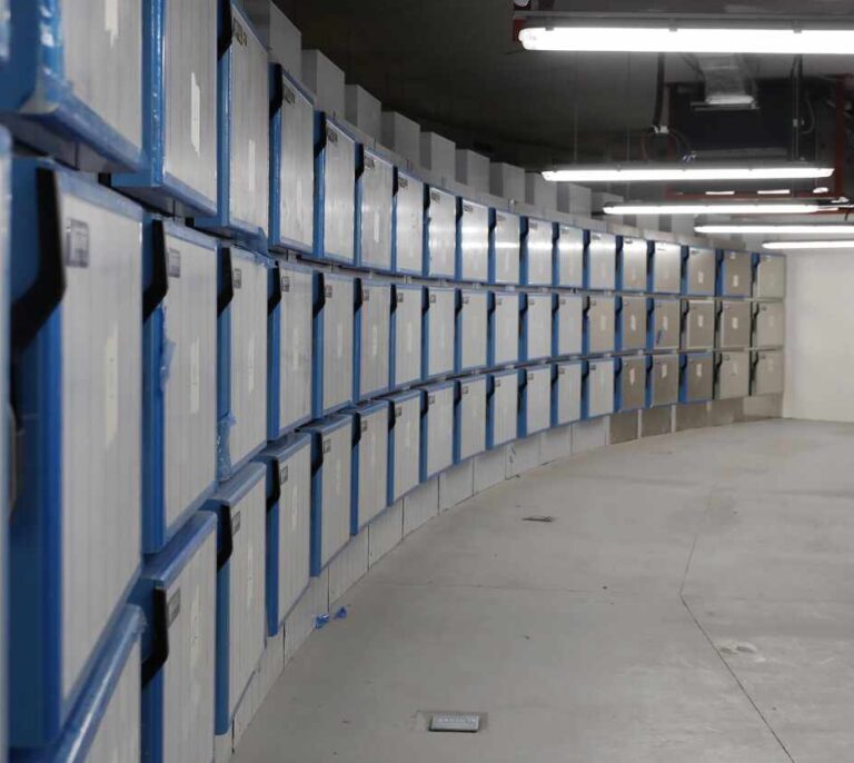 Así es la morgue provisional de la Ciudad de la Justicia