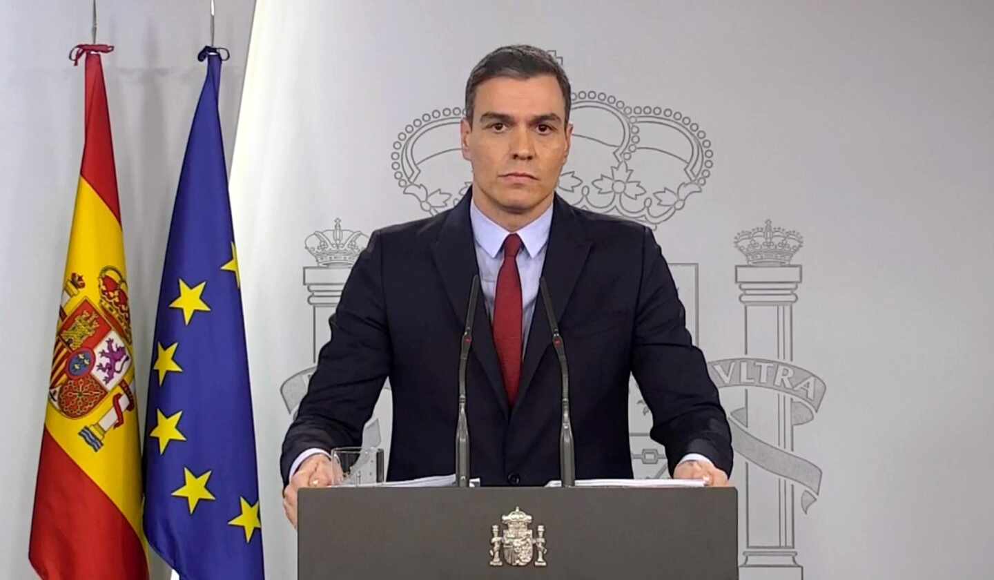 Siga en directo la comparecencia urgente de Pedro Sánchez