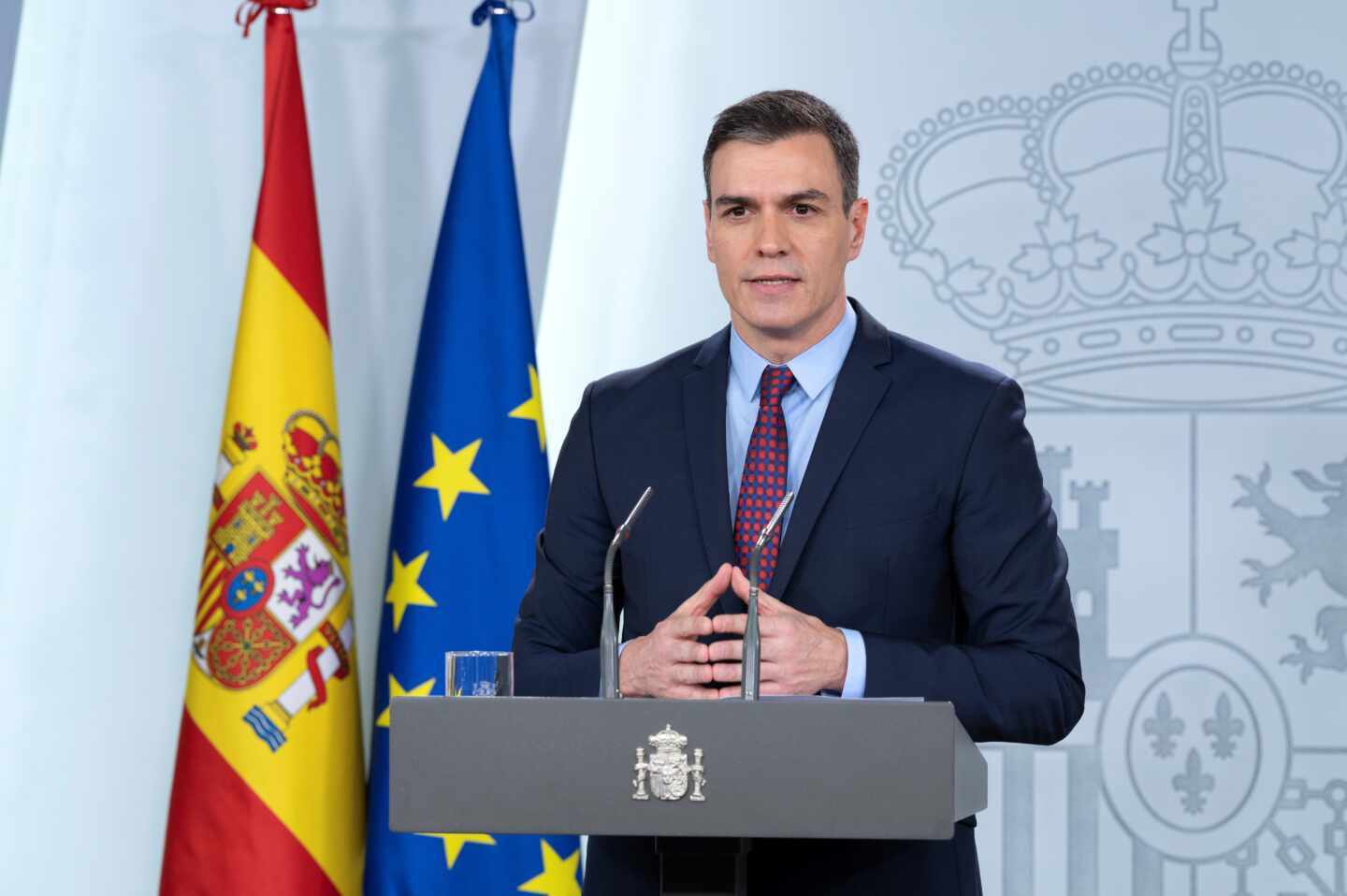 Pedro Sánchez da negativo en la prueba del coronavirus