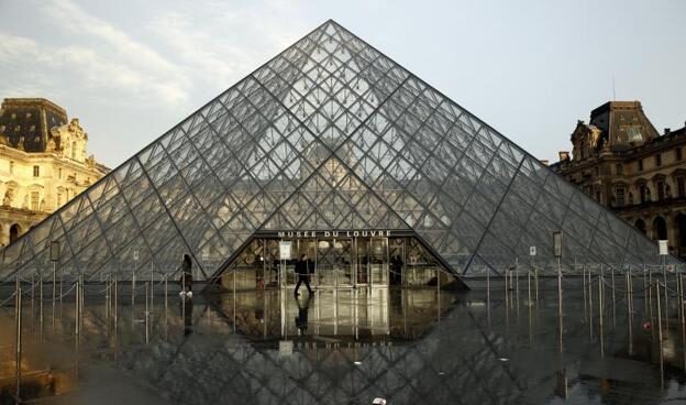 El museo del Louvre en París El museo del Louvre en París