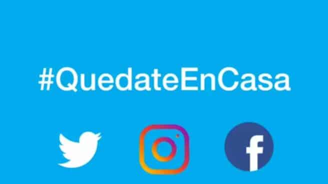 'Hastag' de la campaña "QuédateEnCasa" de la Comunidad de Madrid contra el coronavirus.