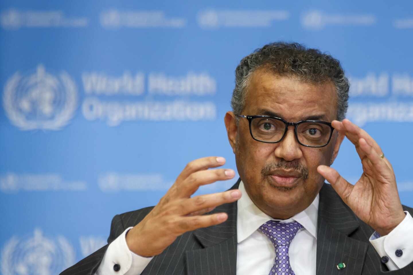 El director general de la OMS, Tedros Adhanom.