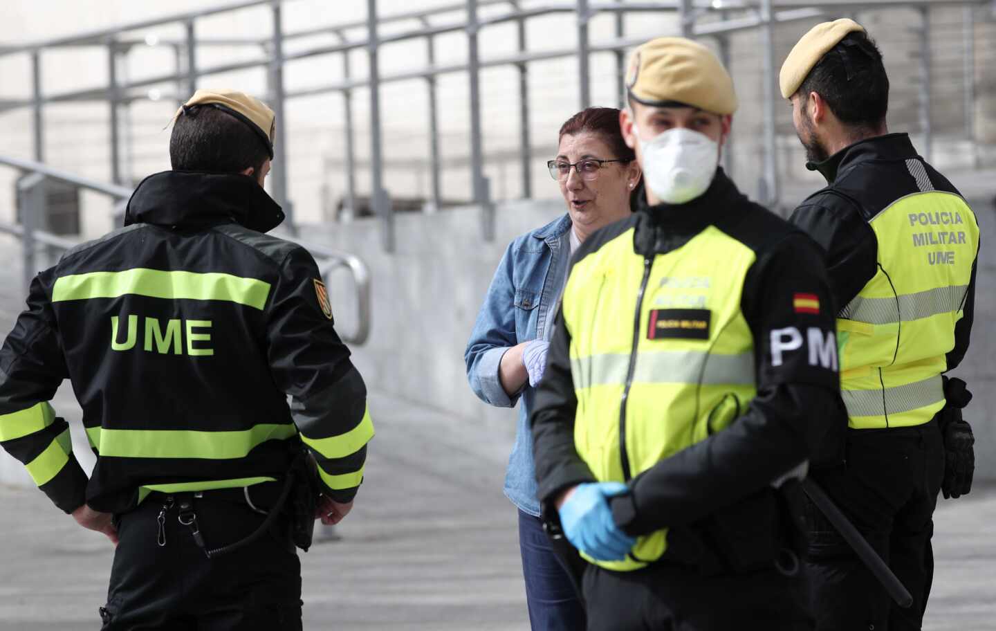 Médicos del Ejército comienzan a realizar test rápidos en la Comunidad de Madrid