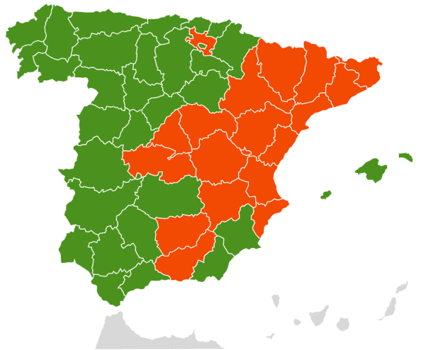 Los niveles de polen se disparan en 18 provincias