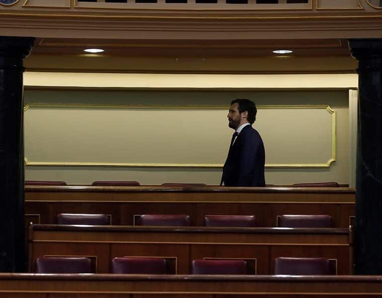 Casado no puede votar No al estado de alarma