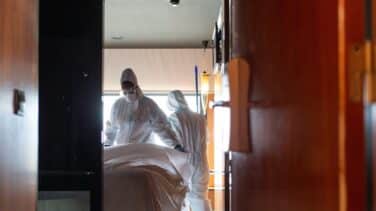 El número de fallecidos en España vuelve a crecer: 585 nuevas víctimas