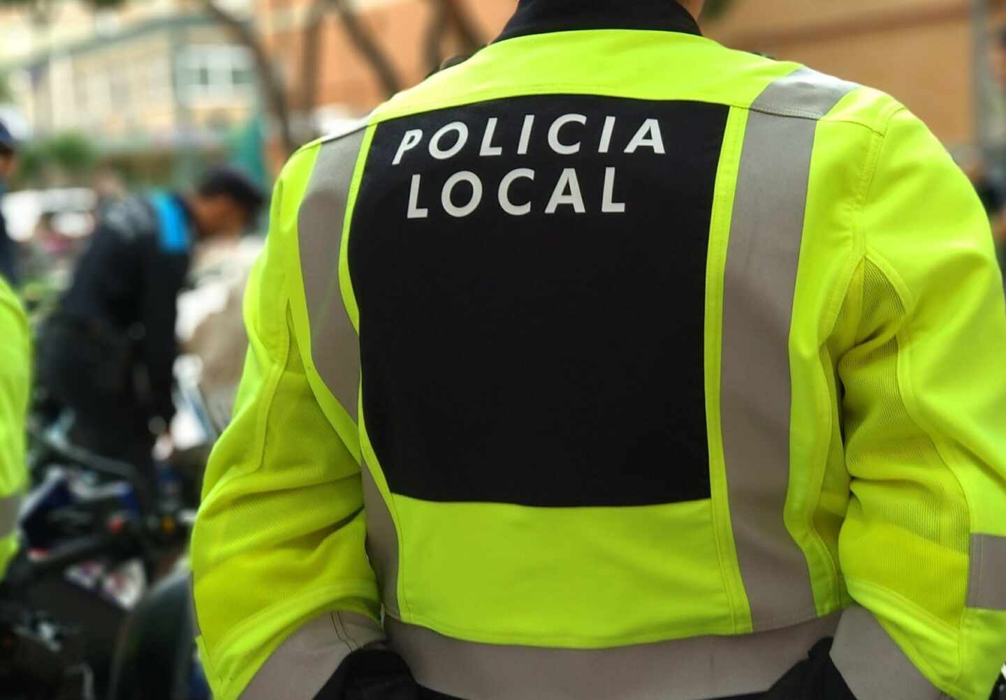 Un agente de la Policía Local.