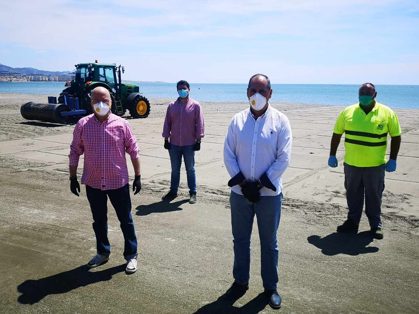 Cuadrículas en la playa: la solución de Vélez-Málaga para el veraneo