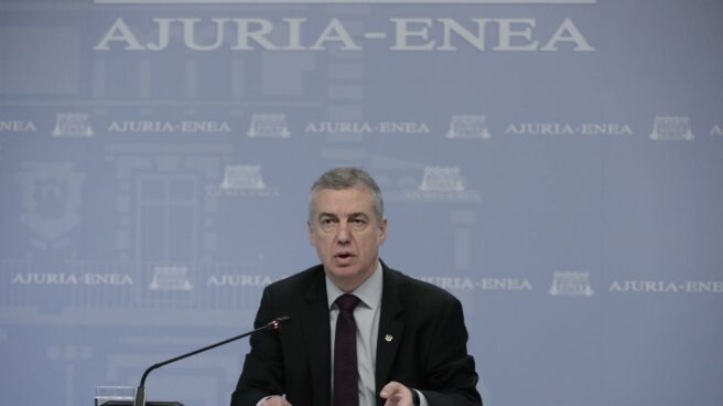 El lehendakari, Iñigo Urkullu, durante una comparecencia en Lehendakaritza. El lehendakari, Iñigo Urkullu, durante una comparecencia en Lehendakaritza.