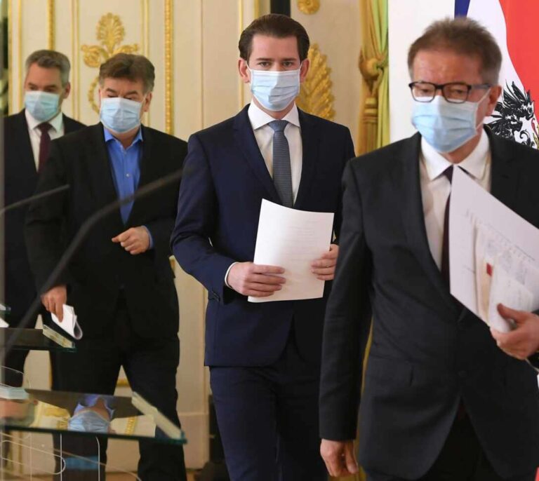 Austria abandera la alianza de los 'listos' contra el coronavirus