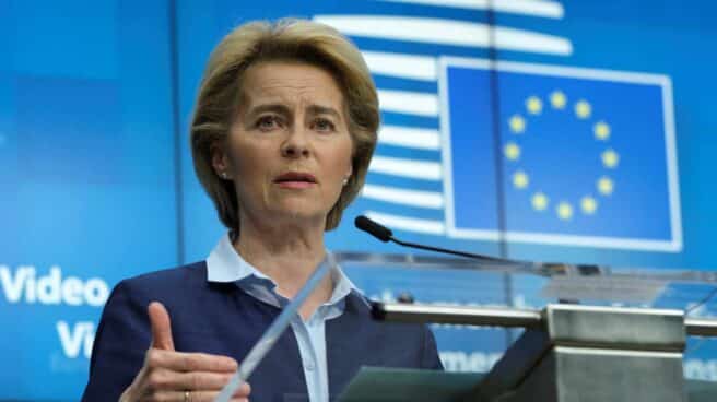 La presidenta de la Comisión Europea, Ursula Von Der Leyen.