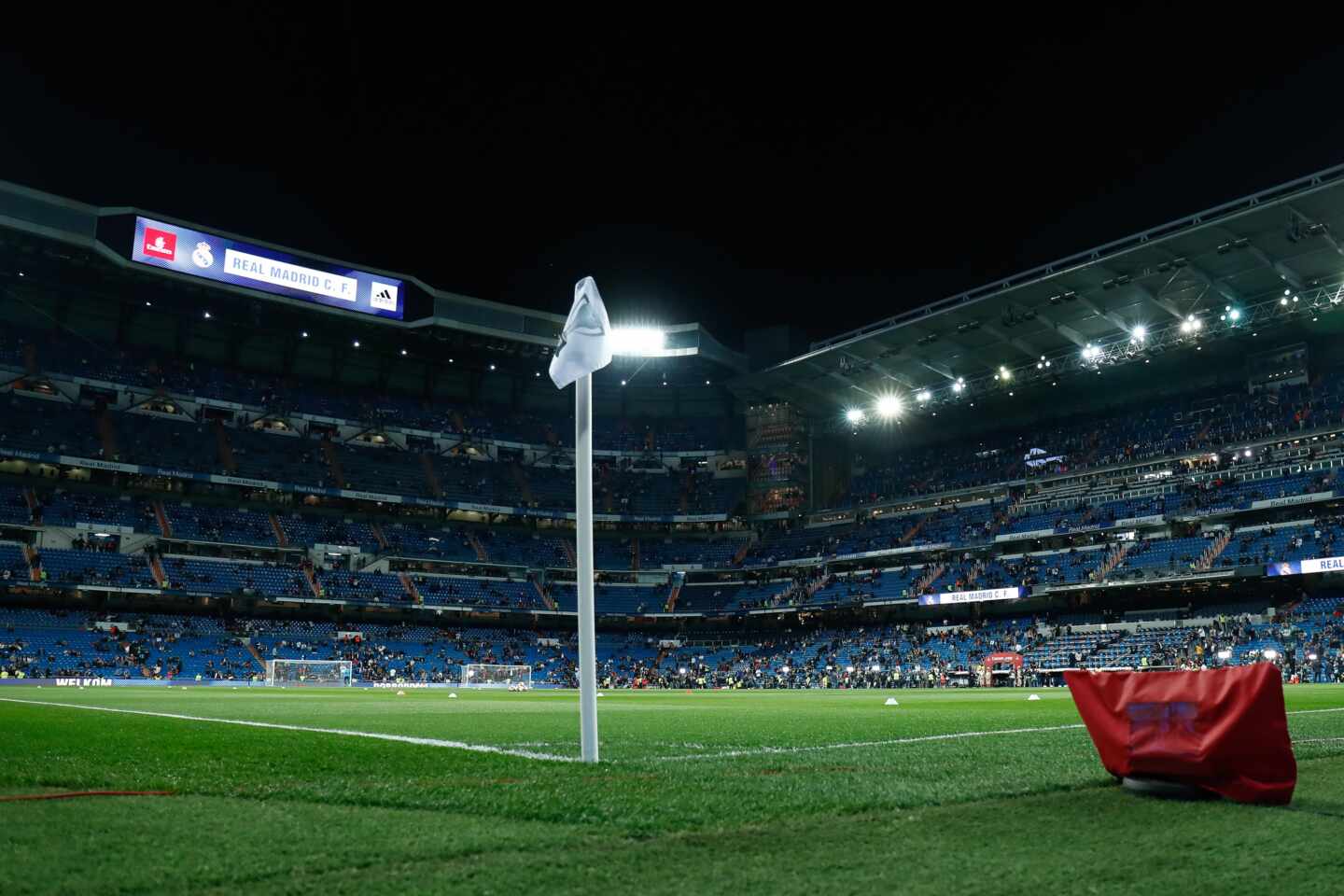 Estadio Santiago Bernabeu.