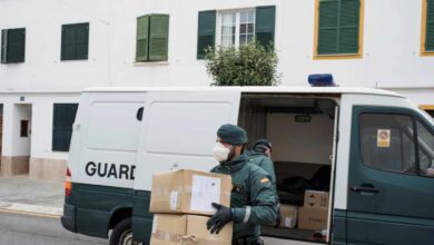 Llega a España un cargamento con 25.200 test rápidos para guardias civiles y policías