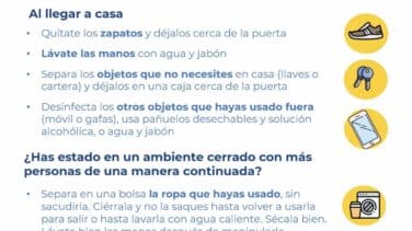 Hay que quitarse los zapatos al llegar a casa, lo que negó el doctor Simón