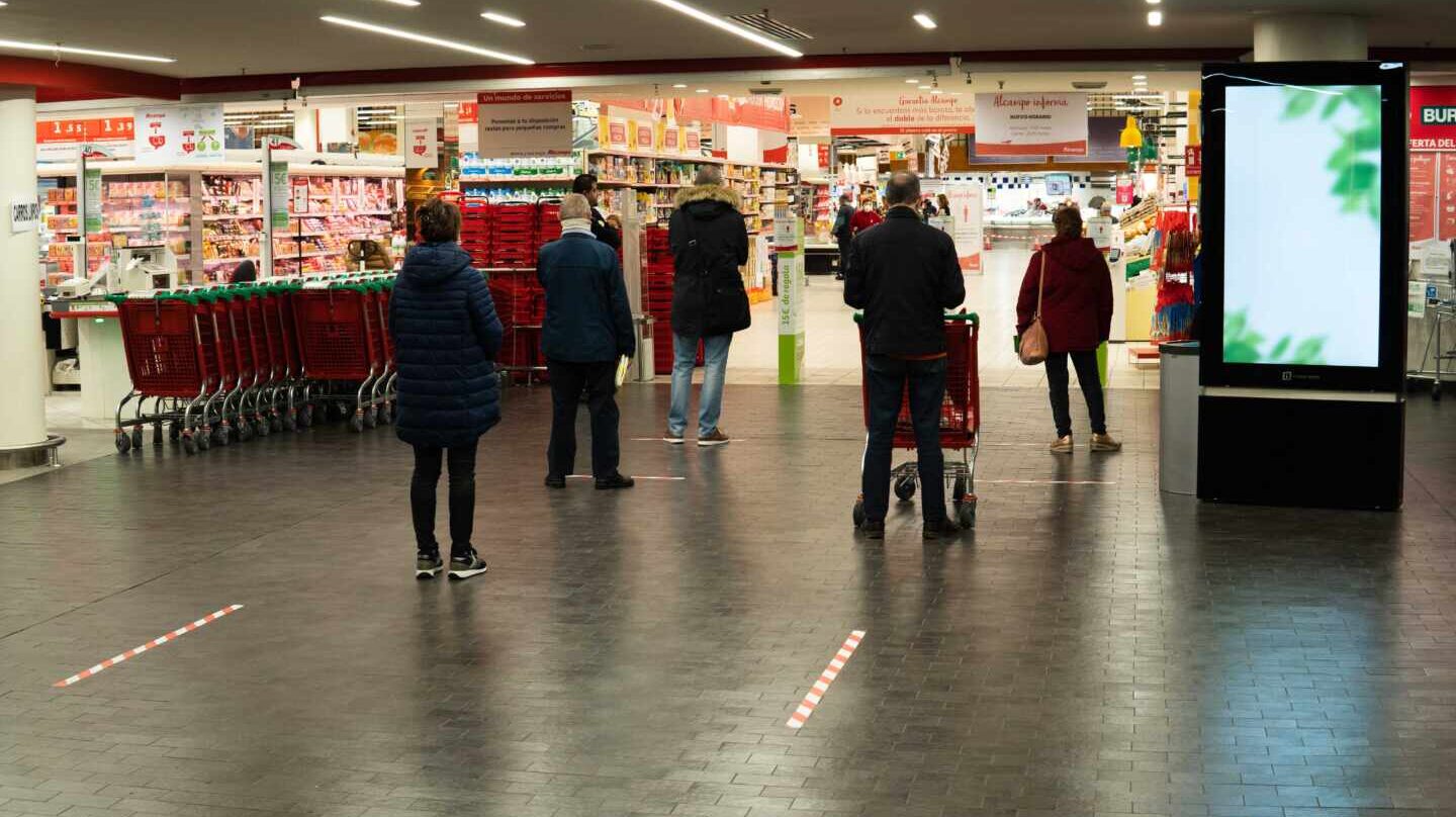 Los supermercados se transforman en tiempos de pandemia