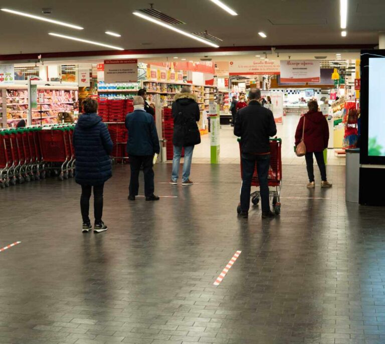 Los supermercados se transforman en tiempos de pandemia